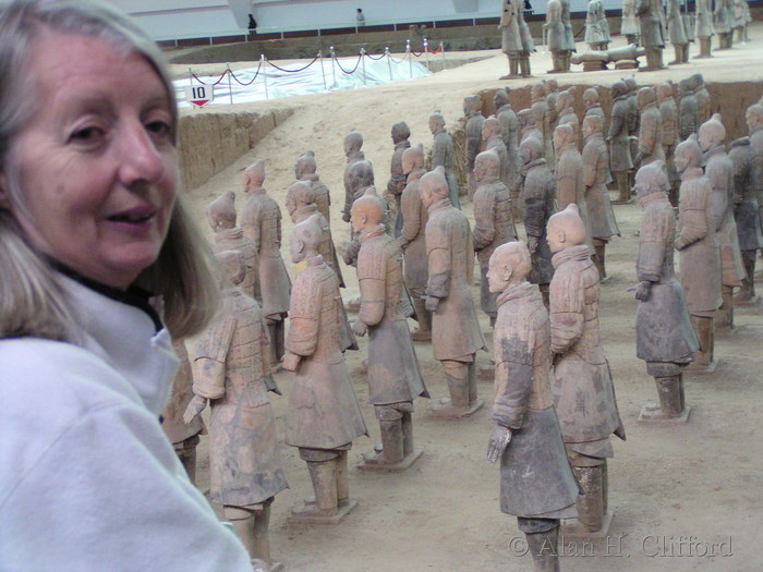 Margaret and the terracotta army