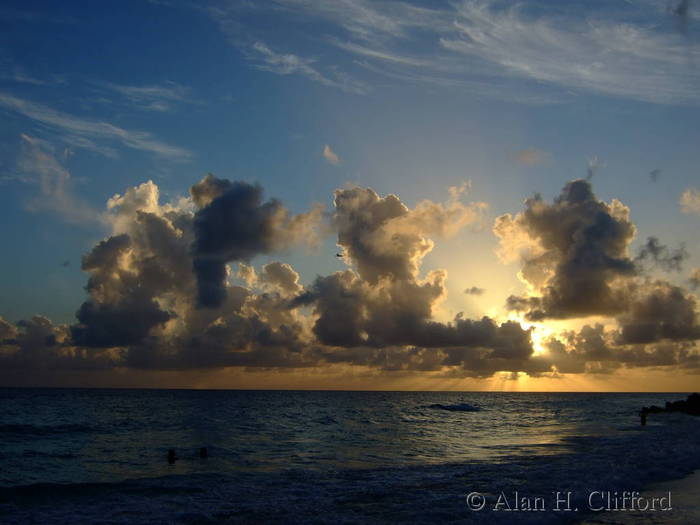 Sunset at Dover Beach