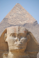 Sphinx and the Khafre Pyramid