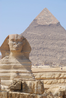 The Sphinx and the Khafre Pyramid