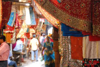 Shops for wedding dresses, near Badi Chaupar, Jaipur