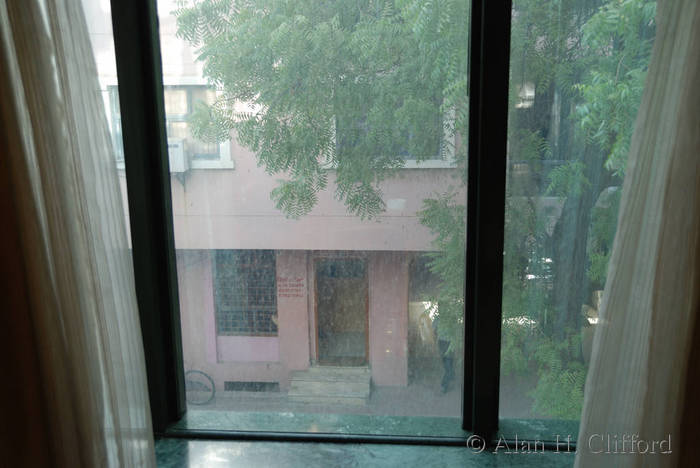 View from our room at the Mansingh Towers, Jaipur