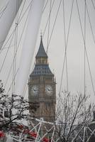 London Eye and the Clock Tower at Westminster