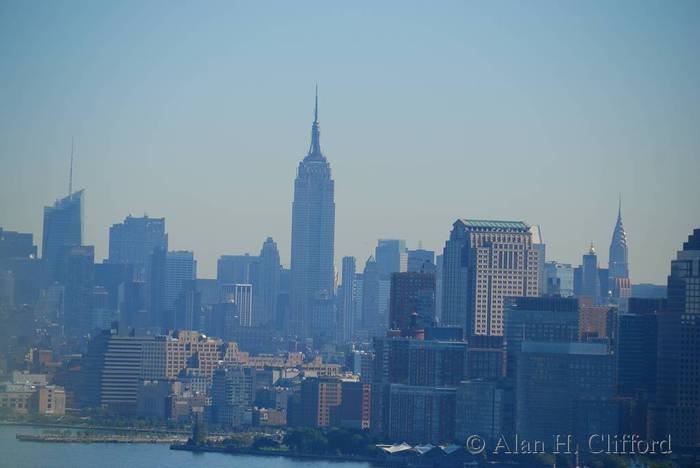 View of Manhattan from the crown