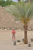 Margaret at Aqaba Fort