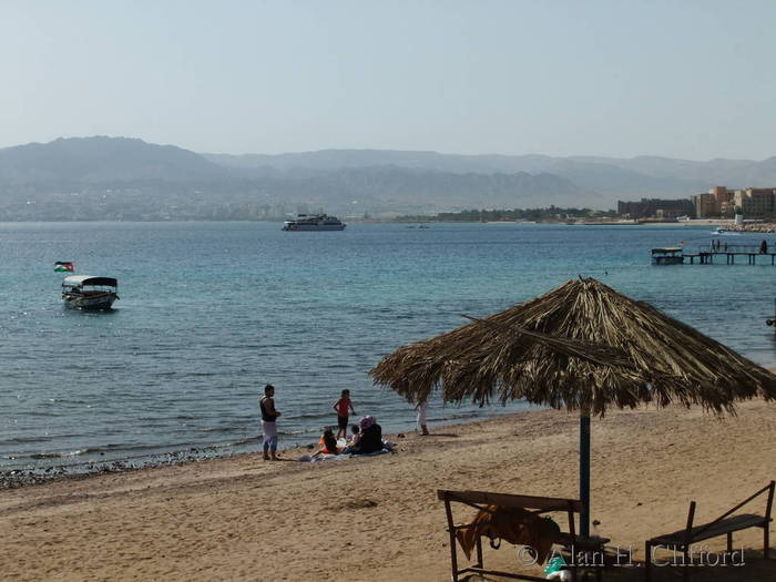 Beach at Aqaba Promenade