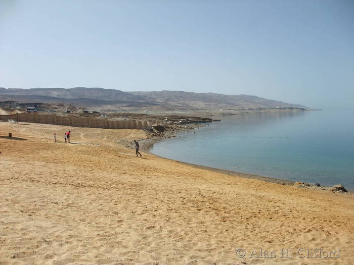 Beach at the Dead Sea