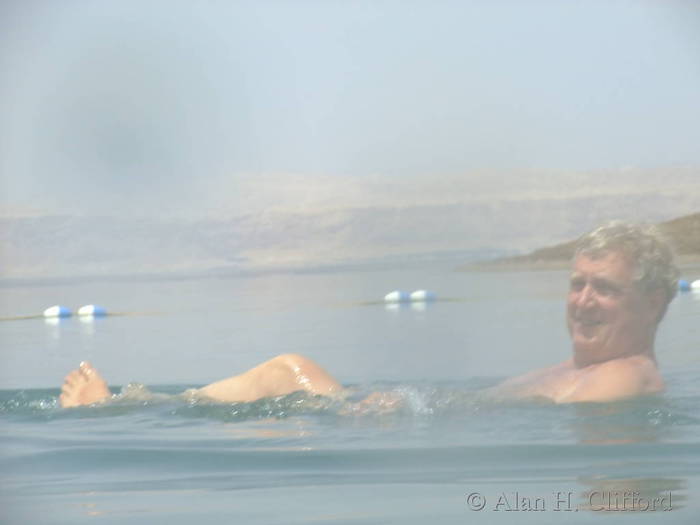 Alan in the Dead Sea