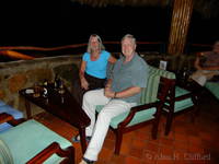 Margaret and Alan at Samburu Game Lodge