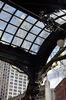 Pioneer Square Pergola and the Smith Tower