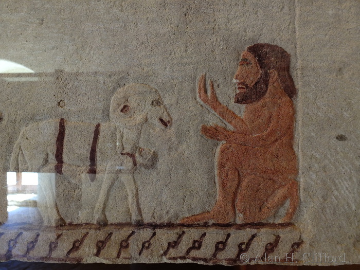 Detail on the Sarcphagus