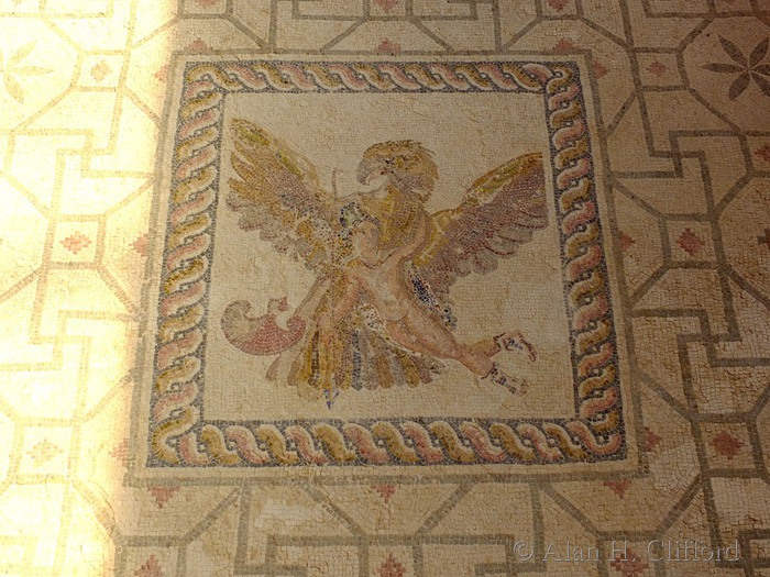 The Rape of Ganymede mosaic