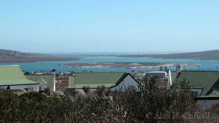 View over Schaapen Island, South Africa