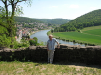 Alan at Hinterburg castle