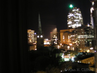 View from hotel window, Toronto