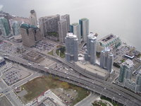 View from the CN tower, Toronto