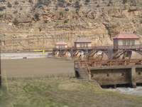 The dam in Debeque canyon