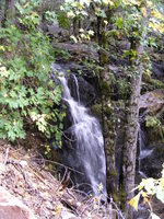 Waterfall near Crystal Cave