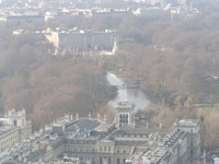Buckingham Palace from the London Eye