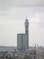 The Post Office Tower from Westminster Cathedral tower