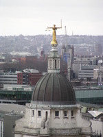 Central Criminal Court, the Old Bailey, seen from St. Paul’s Cathedral