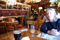Margaret in the Old Spaghetti Factory, Gastown