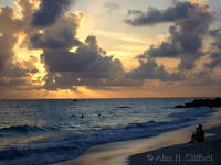 Sunset at Dover Beach