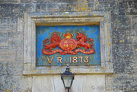 Coat of Arms on Hurst Castle