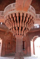 Pillar in Diwan-i-Khas at Fatehpur Sikri