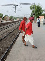 Porters at Sawai Madhopur railway station