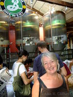 Margaret at Brooklyn Brewery