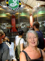 Margaret at Brooklyn Brewery