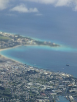 Flying into Barbados