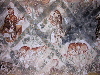 Frescoe at Quseir Amra