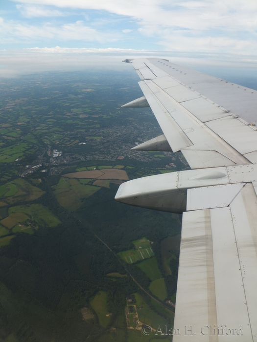 Flying to Gatwick