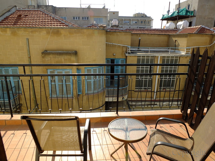 View from room, Sky Hotel, Nicosia