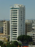 Tower 25 viewed from Shacolas Tower