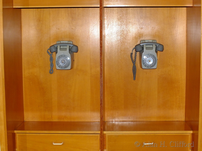 Telephones with dials