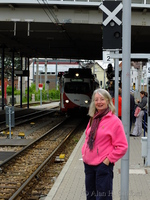 Margaret at Käfertal station