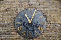 Clock at Languard Fort