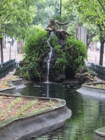 Fountain in the Avenida da Liberdade