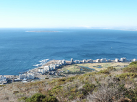 Mouille Point, Robben Island and the Metropolitan Golf Course